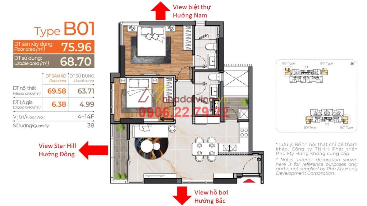 Bán Lỗ Căn Hộ Cadinal Court Căn Góc 76m2 Giá 5,9 Tỷ.