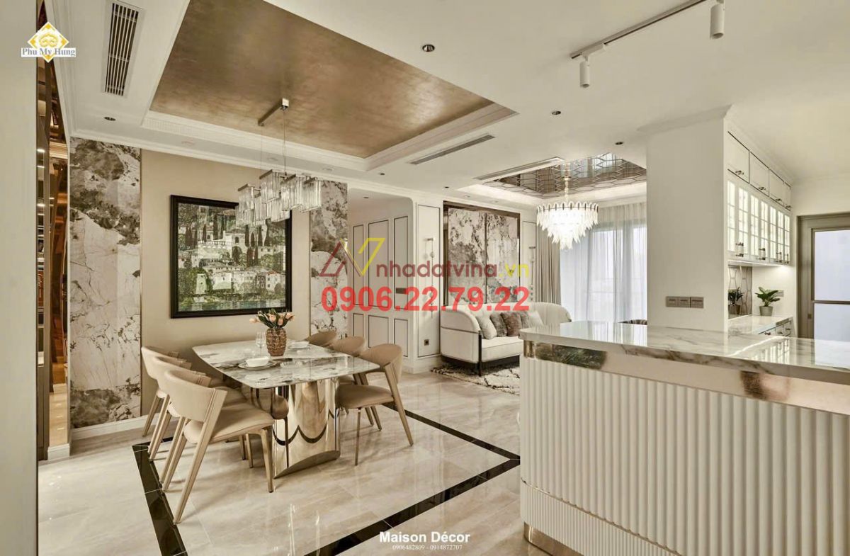 Bán Căn Hộ Horizon 123m2 Nội Thất Cao Cấp Giá 23 Tỷ