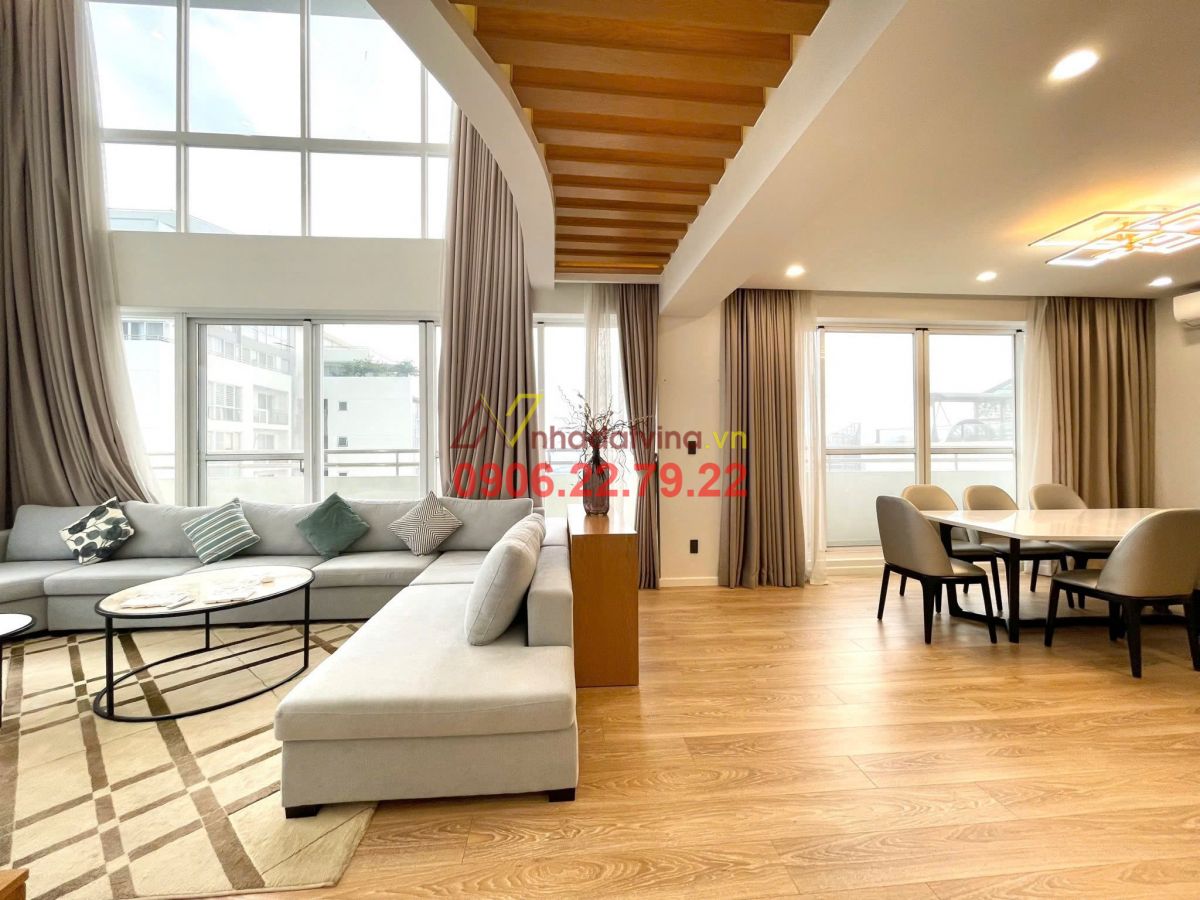 Cho Thuê Căn Hộ Penthouse - Phú Mỹ Hưng 300m2 Giá 4500$